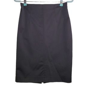 MNG by Mango Black Pencil Skirt SIZE 6